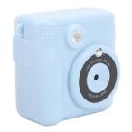 1080P Digital Camera, 2.4 Inch Screen Instant Print Camera ABS for Photography (Blue)