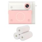 jiahesuw Children Instants Print Camera Kids Video Photography Digital Photo Camera Toy Thermals Printer for Boy Girls Birthday
