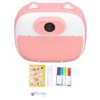 Kids Instant Print Camera Dual Lens HD 1080P 26MP Type C Rechargeable Digital Camera for Children