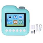 Instant Camera,Portable Travel Print Digital Camera Toy for Outdoor Travel (Blue)