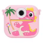 Kids Camera Instant Print, 1080P HD Kids Instant Cameras with 2.4 Inch Screen, 48MP Double Lens, 8X Digital Zoom, 6 Creative Filters, 5 Fun Games (Ros