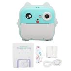 Xolsurg Children Cute Print Camera HD 24MP Multi Zoom Cartoon Smart Kids Instant Digital Camera for Kids(Blue)