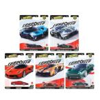 1:64スケール ダイキャストモデルカー ホットウィールズ対応プレミアムカーカルチャーユーロスピードLケース5台セットFPY86-961L