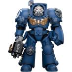 JOYTOY アクションフィギュア ウォーハンマー 40K 5.6インチ ウルトラマリン ターミネーター スクワッド ターミネーター ストームボルター付き 1/18 可動モデル