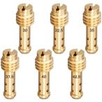 Jetsetmoto Pilot jet Mikuni / большой 6 размер #30/#32.5/#35/#37.5/#40/#42.5 13.5mmX5mm