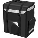 VARNIC デリバリーバッグ 配達用 宅配デリバリー用 保温保冷防水 折りたたみ式 大容量 軽量 耐荷重 調節可能なT字型下見板張り アウトド