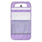 レイメイ藤井 ランドセルカバー ポケット付き 透明 キラキラ バイオレット RS186V