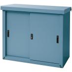 ガーデンマスター  物置 屋外 収納庫 室外機カバー セット 幅93×奥行50×高さ164cm 鍵付き スチール 転倒防止設計 可動棚板付属 室外