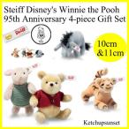 テディベア シュタイフ ディズニー 95周年記念 くまのプーさんセットSteiff Disney's Winnie the Pooh 95th Anniversary 4-piece Gift Set