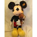シュタイフ/Steiff★WDW限定◆「ミッキーマウスwithテディベア」◆30cm★柔らか素材
