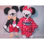 ★2006年WDWコンベンション限定★「Koto Bears ミッキー＆ミニー」★2体セット