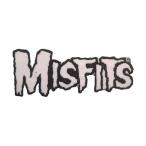 Misfits アイロンパッチ／ワッペン ミスフィッツ White Logo