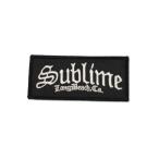 Sublime アイロンパッチ／ワッペン サブライム CA Logo