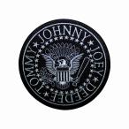 Ramones アイロンパッチ／ワッペン ラモーンズ Presidential Seal BLACK