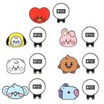 ショッピングbt21 BT21 ビーティーイシビル BABY ゴルフ ボールマーカー　メール便対応可（260円）