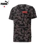  Puma PUMA 21 короткий рукав футболка CAMO AOP футболка 532026-01 мужской 