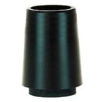 アイアン汎用ソケット　SIシリーズ 黒一色 段付き(高さ/17.0mm)  フェルール メール便対応可(260円)