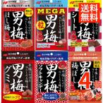 ノーベル 男梅グミ 4種4個 塩グミ 梅