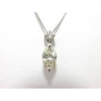 ペンダント・ネックレス Pt ダイヤモンド 0.64ct  0.04ct G1591