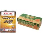 TEITO  4573512810017 オイル交換セット  PREMIUM M4S 10w40+エーモン ポイパック4.5L セット 化学合