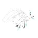 ネコポス ホンダ HONDA  フロント マ