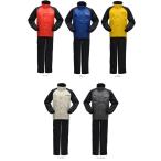 ヤマハ純正 YAR22 サイバーテックス レインスーツ レッド/ブル−/イエロー/ガンメタル/アイボリー     YAMAHA