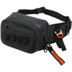  Doppel Ganger 4589946145649 брезент сумка-пояс чёрный черный DBT600-BK IPX6 водонепроницаемый застежка-молния складывать .