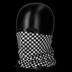 定形外 RIDEZ　ライズ  4527625109056  PIPES NECK WARMER BLACK/WHITE CHECK PNW-06　ネック