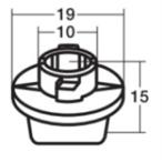 スタンレー  4907894117165  WBS35006WBソケット T10.T13ウエッジベースソケット　10個入り