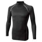 おたふく手袋 ポスト投函便・代引き不可 ボディタフネス ハイネック インナー ウェア 長袖 Tシャツ ヒート  WOVEN PATTERN アンダー