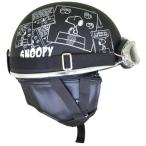 AXS アークス   4560116094011 SNOOPY ビンテージヘルメット　品番：SNV-01　カラー：コミック/マットブラック