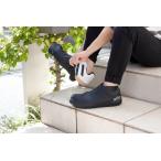 エール  4973291734861 シリコンレイニーシューズカバー　靴にかぶせるカバー　シリコン　ブラック　通勤　通学　雨用　26-28cm メンズ