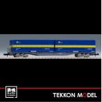 Nゲージ TOMIX 8731 コキ１０７形（増備型・西濃運輸コンテナ付）在庫品