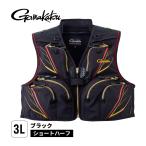  Short половина сетка лучший GM2323 черный 3L Gamakatsu GM2328B3L*