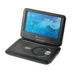 9 дюймовый жидкокристаллический портативный DVD плеер черный Vertec s(VERTEX) PDVD-V092BK