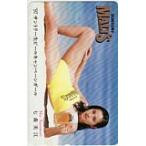 テレカ テレホンカード 七森美江 サントリーモルツ カードショップトレジャー