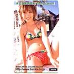 テレホンカード アイドル テレカ 木口亜矢 木口亜矢写真集「Temptation」 ぶんか社 K01
