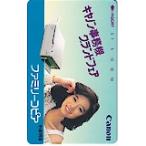  телефонная карточка телефонная карточка Nakamori Akina Canon Canon офисная работа машина Grand feaN1003-1121