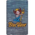  телефонная карточка телефонная карточка Blue Wave ORIX Baseball Club YO999-0031