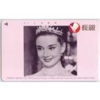 [ телефонная карточка ] Audrey *hep балка n Япония долгое время доверие Bank свободный 110-171904 Audrey Hepburn телефонная карточка 14KH-AH0001 не использовался *A разряд 