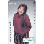 [ телефонная карточка ] Miyazawa Rie Fujitsu FM TOWNS телефонная карточка ID-8M-I0007 не использовался *A разряд 