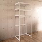 ペール上・冷蔵庫上・ランドリー上ラック 幅82cm ホワイト MK-L83NWH ドリームウェア『代引き不可』