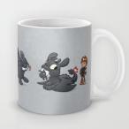 ヒックとドラゴン グッズ トゥース マグカップ ヒック＆トゥース ナイトフューリー How to Train Your Dragon2