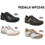 アシックス ウォーキング シューズ ペダラ WP254S 2E  ASICS WALKING PEDALA ファスナー 天然皮革