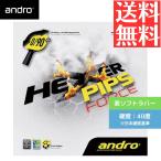andro ヘキサーピップスフォース HEXER 卓球ラバー 表ソフト アンドロ ANDRO 112274-BK