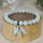 5月誕生石ミャンマー産本翡翠ブレス...