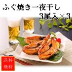 送料無料 ふぐ焼き 一夜干し 3尾 （