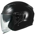 【ブラックメタリック】Lサイズ エクシード2 OGKカブト オープンフェイス ヘルメット バイク用 EXCEED 2 OGK kabuto