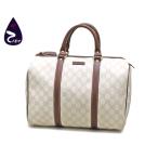 GUCCI(¥°¥Ã¥Á) PVC(¥¢¥¤¥Ü¥ê¡¼)¡ß¥ì¥¶¡¼(¥Ö¥é¥¦¥ó) GG¥×¥é¥¹ ¥ß¥Ë¥Ü¥¹¥È¥ó¥Ð¥Ã¥° ·¿ÈÖ¡§193603