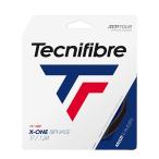 【パッケージ品】 テクニファイバー Tecnifibre エックスワンバイフェイズ（1.18mm / 1.24mm / 1.30mm）（ブラックカラー）硬式テニスガット マルチフィラメント